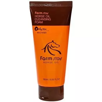 FarmStay Jeju Horse Oil Seed Cleansing Foam