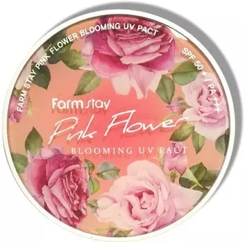 FarmStay Pink Flower Blooming UV Pact SPFPA