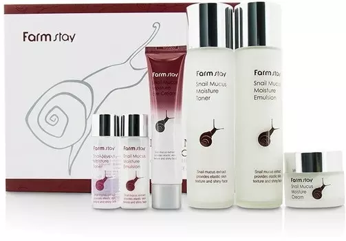 FarmStay Snail Mucus Moisture Skin Care Set