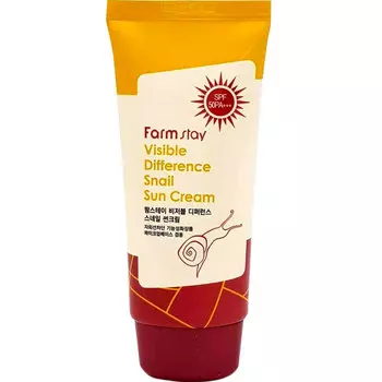 FarmStay Visible Difference Snail Sun Cream SPF PA