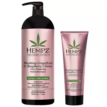 Hempz Blushing Grapefruit And Raspberry Creme Shampoo
