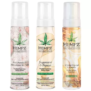 Hempz Foaming Body Wash Gel Mousse
