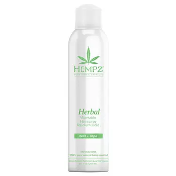 Hempz Herbal Workable Hairspray Medium Hold