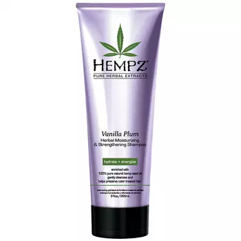 Hempz Vanilla Plum Herbal Moisturizing And Strengthening Shampoo