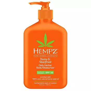 Hempz Yuzu And Starfruit Daily Herbal Body Moisturizer SPF