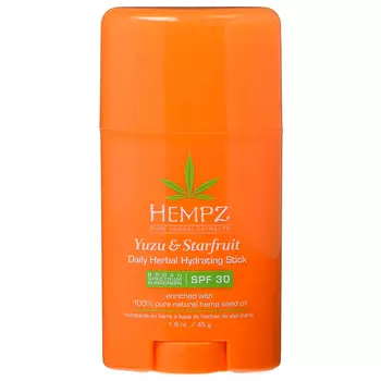 Hempz Yuzu And Starfruit Daily Herbal Hydrating Stick SPF