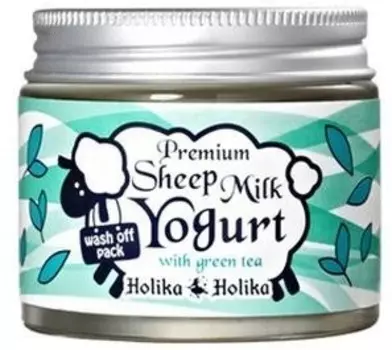 Holika Holika Premium Sheep Milk Yogurt With Green Tea