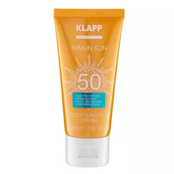 Klapp Immun Sun SPF Face Foundation Cream