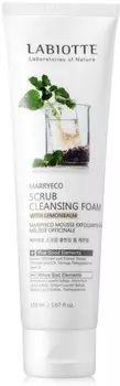 Labiotte Marryeco Scrub Cleansing Foam With Lemonbalm