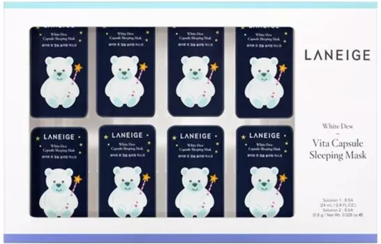 Laneige White Dew Vita Capsule Sleeping Mask