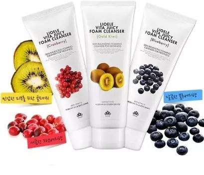 Lioele Vita Juicy Foam Cleanser