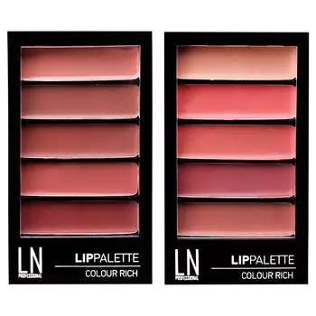 LN Professional Lip Palette Colour Rich