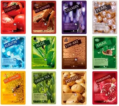 May Island Real Essence Mask Pack