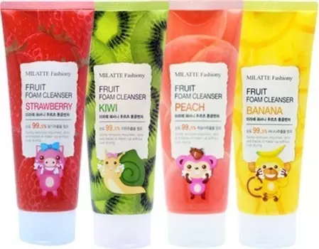 Milatte Fashiony Fruit Foam Cleanser