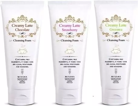 Missha Creamy Latte Cleansing Foam