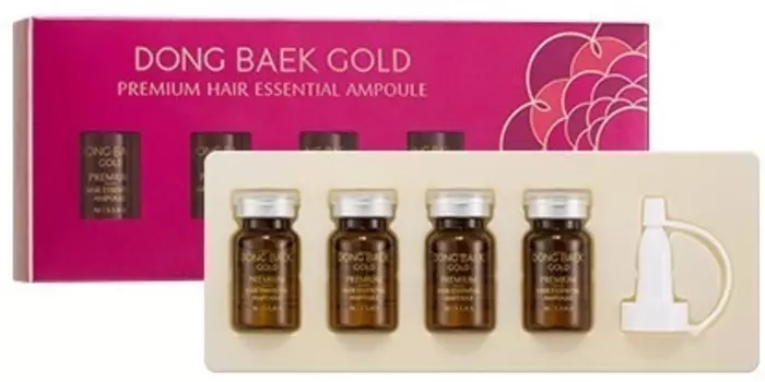 Missha Dong Baek Gold Premium Hair Essential Ampoule