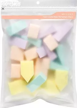 Missha Fresh Colorful Makeup Sponge pcs