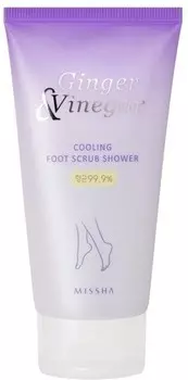 Missha GingerampVinergar Cooling Foot Scrub Shower