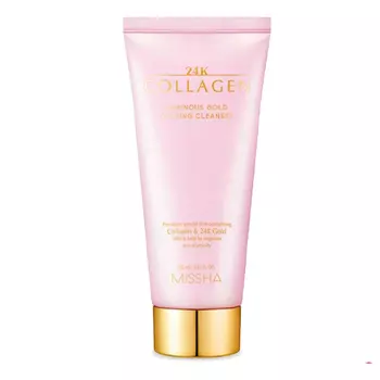 Missha K Collagen Luminous Gold Foaming Cleanser