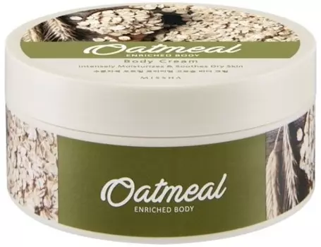 Missha Oat Meal Enriched Body Cream