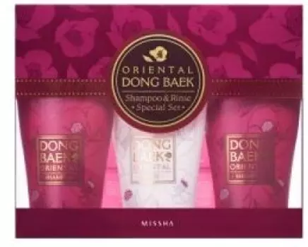Missha Oriental Camellia Hair Care Set