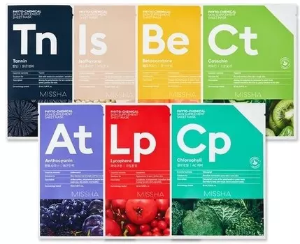 Missha Phytochemical Skin Supplement Sheet Mask