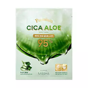 Missha Premium Cica Aloe Sheet Mask