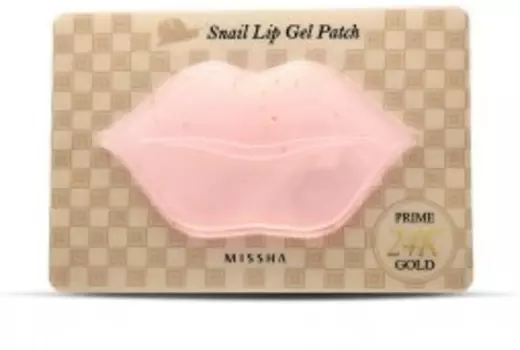 Missha Prime K Gold Snail Lip Gel Patch Set