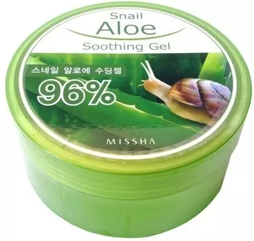 Missha Snail Aloe Soothing Gel