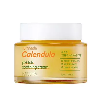 Missha SuNhada Calendula pH Balancing and Soothing Cream