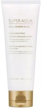 Missha Super Aqua Cell Renew Snail Cleansing Foam