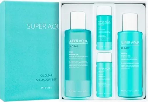 Missha Super Aqua Oil Clear Special Gift Set
