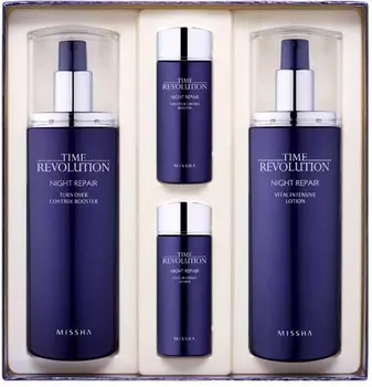 Missha Time Revolution Night Repair Set