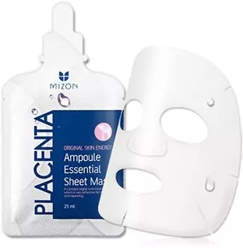 Mizon Ampoule essential sheet mask placenta
