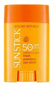 Nature Republic California Aloe Fresh Powdery Sun Stick SPF P