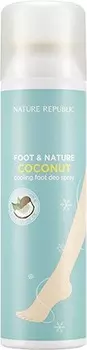 Nature Republic Foot And Nature Coconut Cooling Foot Deo Spray