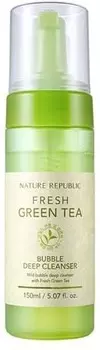 Nature Republic Fresh Green Tea Bubble Deep Cleanser