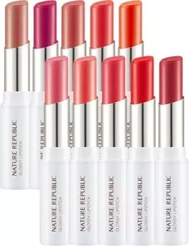 Nature Republic Glossy Lipstick