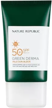 Nature Republic Green Derma Mild Sun Block Spf Pa