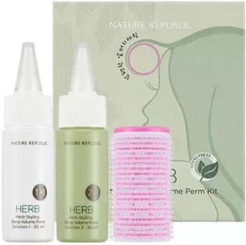 Nature Republic Herb Styling Bang Volume Perm Kit