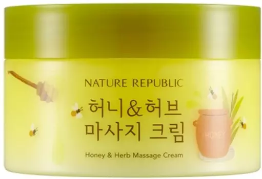 Nature Republic Honey And Herb Massage Cream