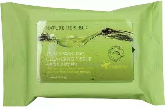 Nature Republic Jeju Sparkling Cleansing Tissue
