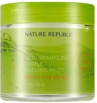 Nature Republic Jeju Sparkling Triple Peeling Pads
