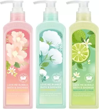 Nature Republic Love Me Bubble Bath And Shower Gel