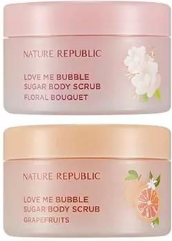 Nature Republic Love Me Bubble Sugar Body Scrub