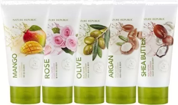 Nature Republic Real Nature Foam Cleanser