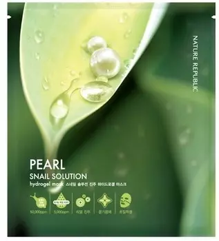 Nature Republic Snail Solution Hydro Gel Mask