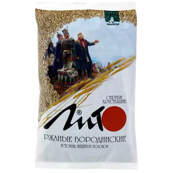 БАД Биокор БАД к пище Отруби ржаные хрустящие Лито с кальцием Бородинские