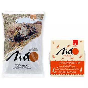 БАД Биокор БАД к пище Отруби хрустящие с кальцием Лито ржаные