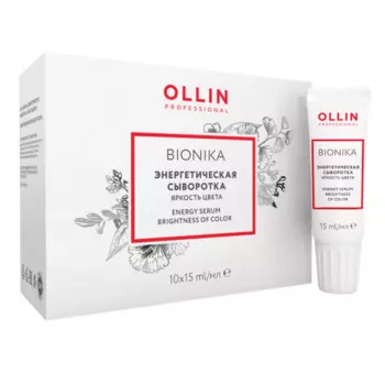 Ollin Professional BioNika Energy Serum Brightness Of Color